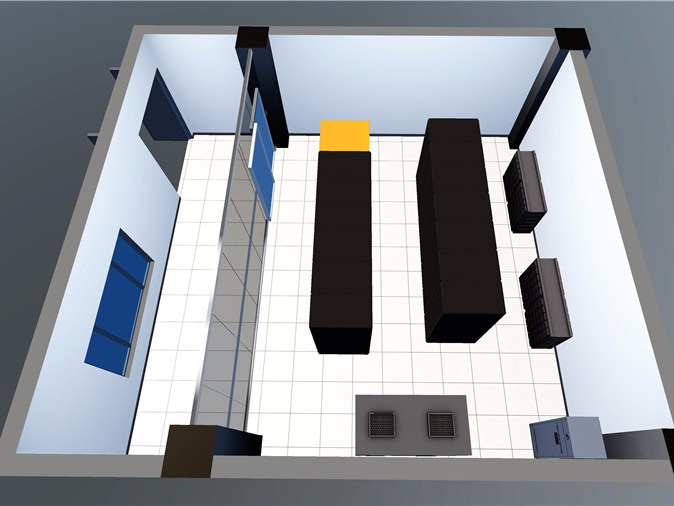 3D機房監控界面設計影響動環監控系統