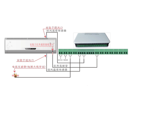 空調遠程控制器接線