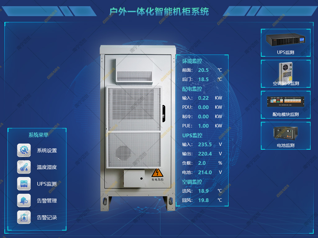 戶外一體化智能機柜