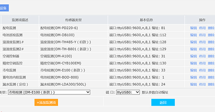 無線動力環境監控系統軟件