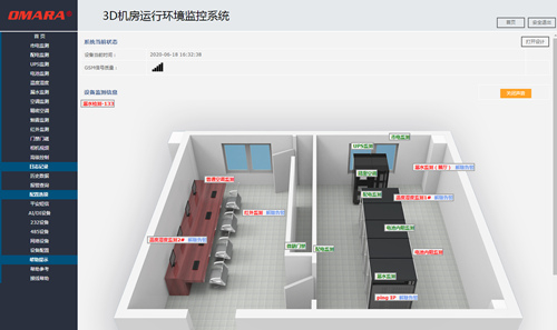 3D機房運行環境監控系統好處很多