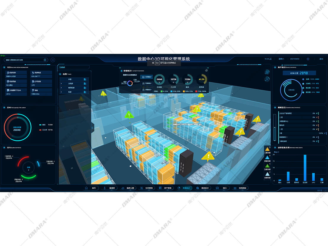 數據中心三維可視化管理平臺